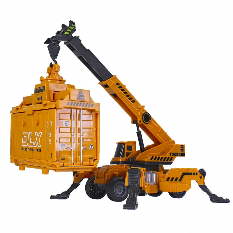 New plastic container crane models,quality transport vehicle toys,simulated children\'s toy gifts,wholesale