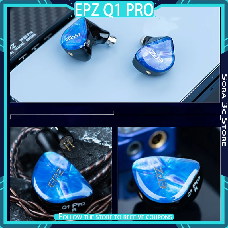 

Epz Q1pro Наушники-вкладыши HiFi-класса Музыкальные наушники Высокоточные игровые музыкальные наушники с 3D-печатью и полостью смолы по индивидуальному заказу