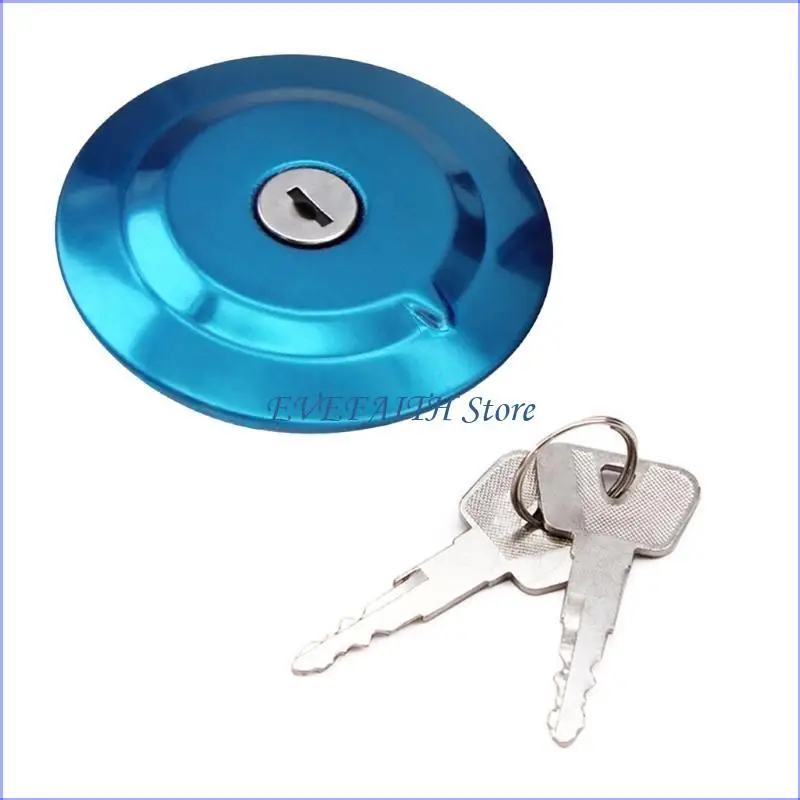 124B Upgraded Caps Lock Ignition Switch Lock Door Motorcycle Lock Set Simple Installation Suitable for YBR125