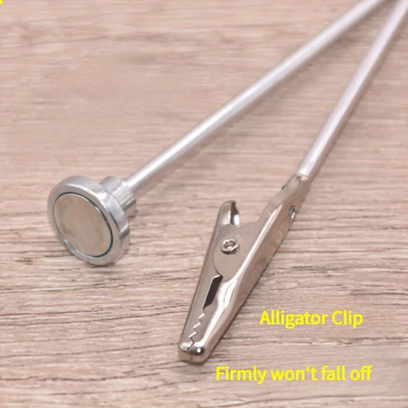 Stainless Steel Mosquito Coil Bracket Durable Strong Magnetic Magnetic Support Frame Multi-function Ash Tray Base Incense Clip