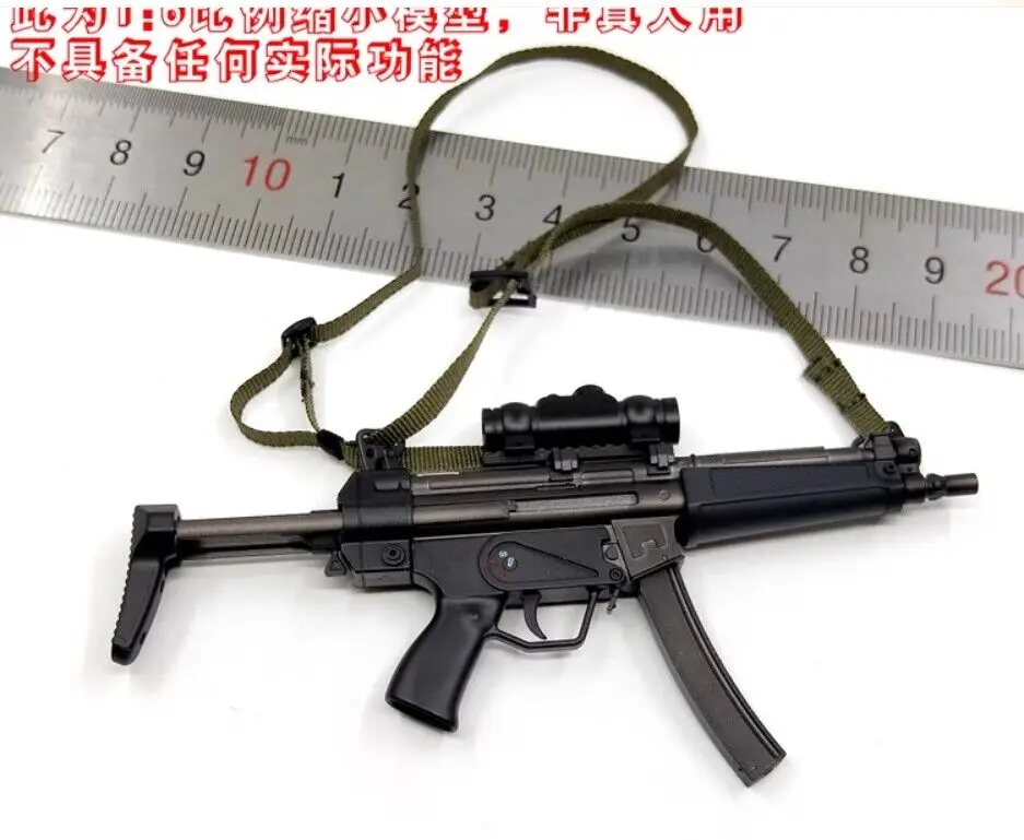 

DAMTOYS DMS030 1/6 Scale MP5 Gun Model for 12" Male Figure Leon