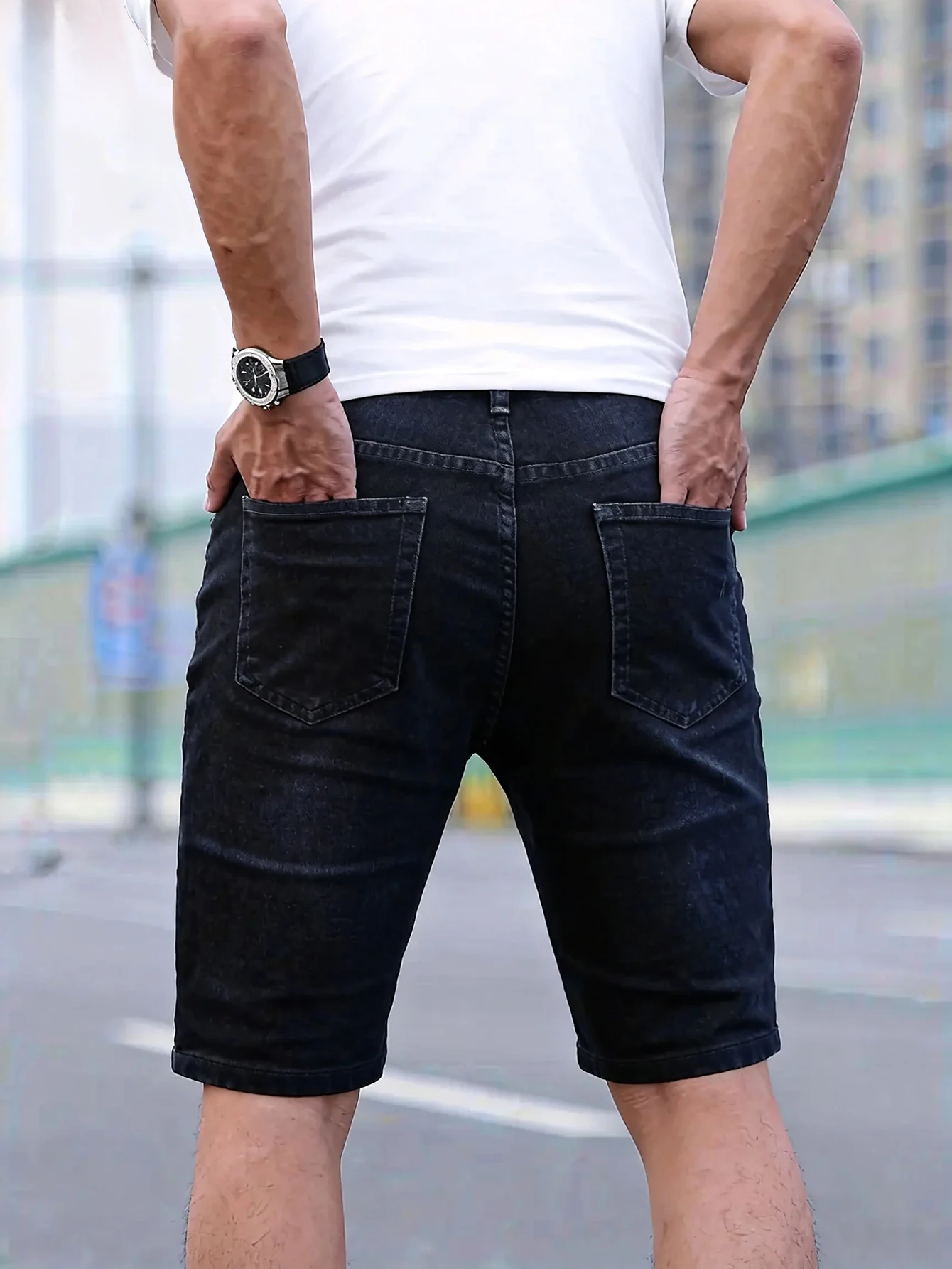 Harajuku Hip Hop Streetwear Y2K tendance américaine short en jean à paillettes couples jean Baggy Denim short de sport décontracté nouveau short d'été