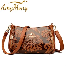 Women's Print Trendy Shoulder Bag High Quality Female Crossbody Messenger Sac Luxury Brand Designer Ladies Handbags and Purses