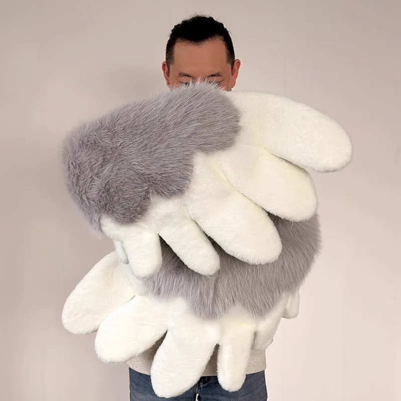 Bird Wings Furry Plush Animal Claws Wearable Cosplay Props Kig Fursuit Kigurumi Comiket Kigurumi Animal Costume Beast Fursuit