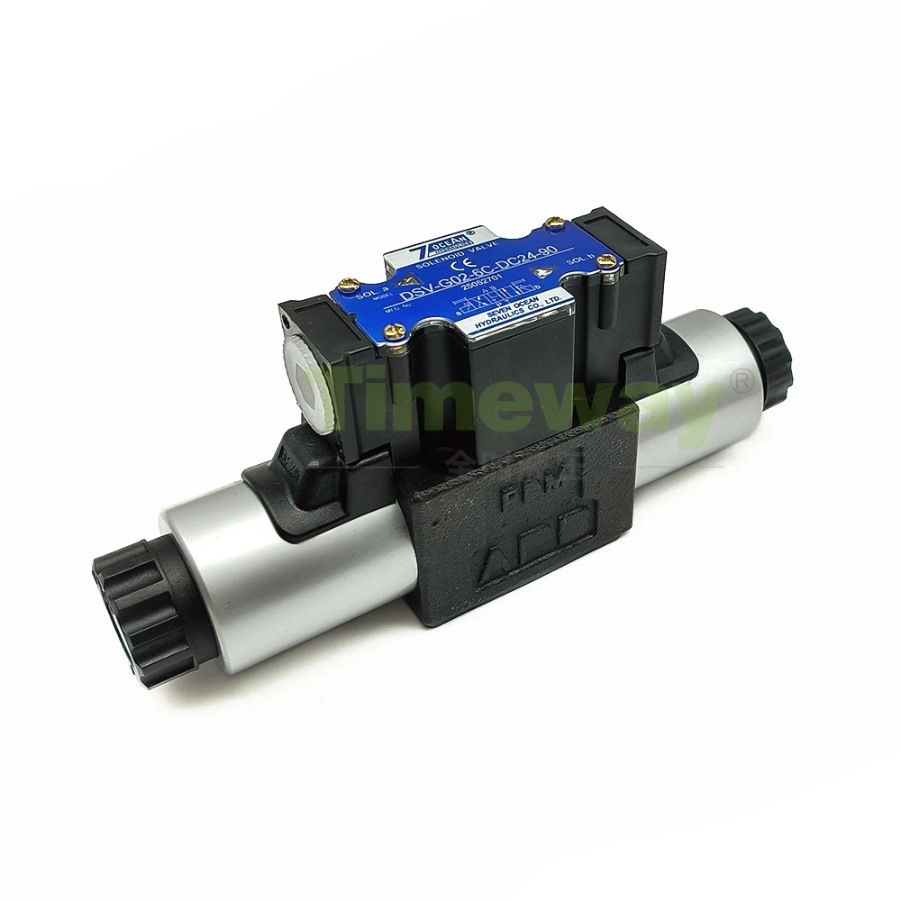

Hydraulic Solenoid Valve DSV-G02-6C-DC24-90 Directional Control Valve Replace for 7OCEAN Hydraulic Valve