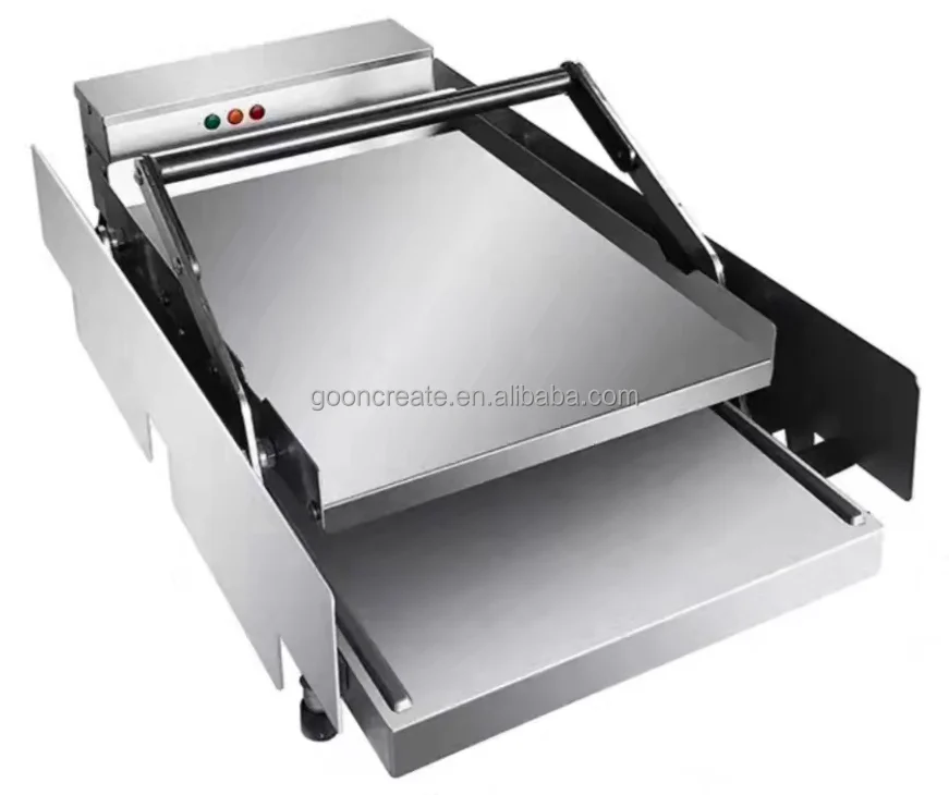 Double Layer 12pcs Commercial Hamburger Baking Machine Hamburg Double Layer Batch Bun Toaster