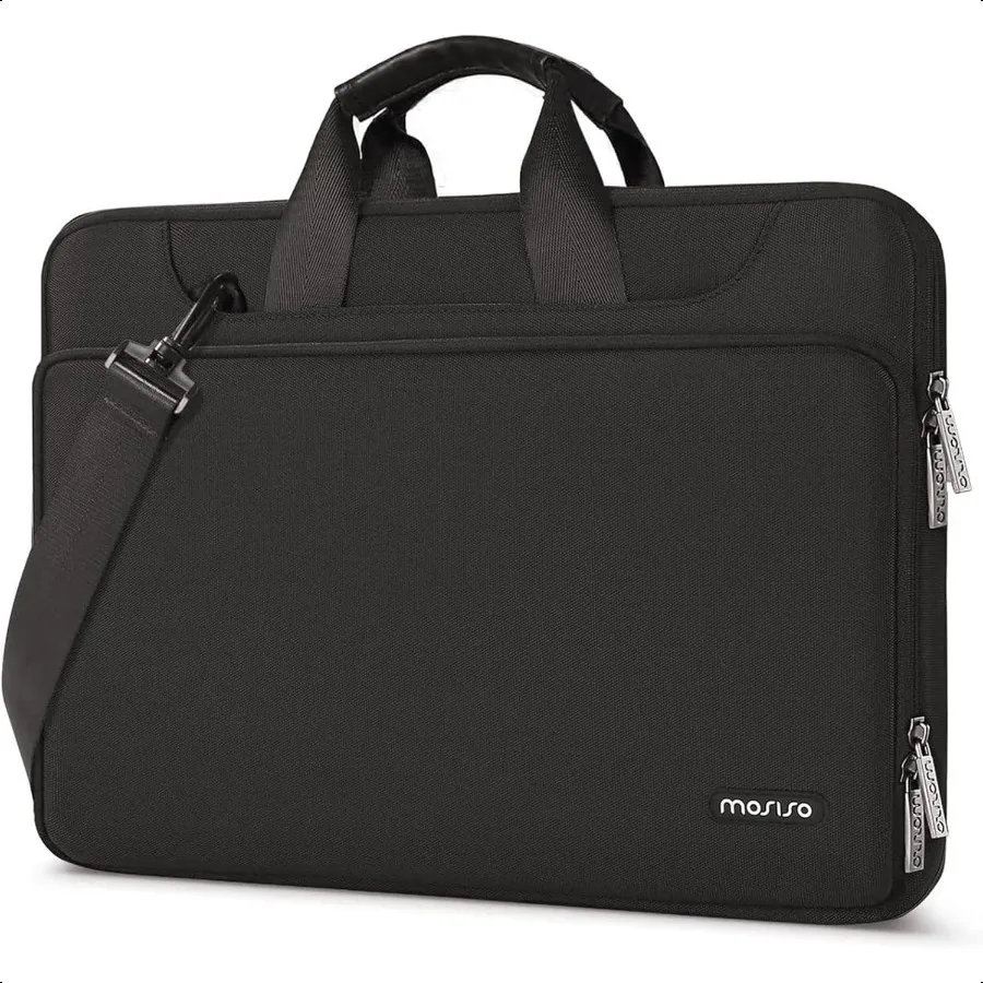 360 Protective Laptop Shoulder Bag Compatible with Book Air 15 M4 A3241 M3 A3114 M2 A2941 Pro 16 inch M4 M2 M1 1515.6 inch Note