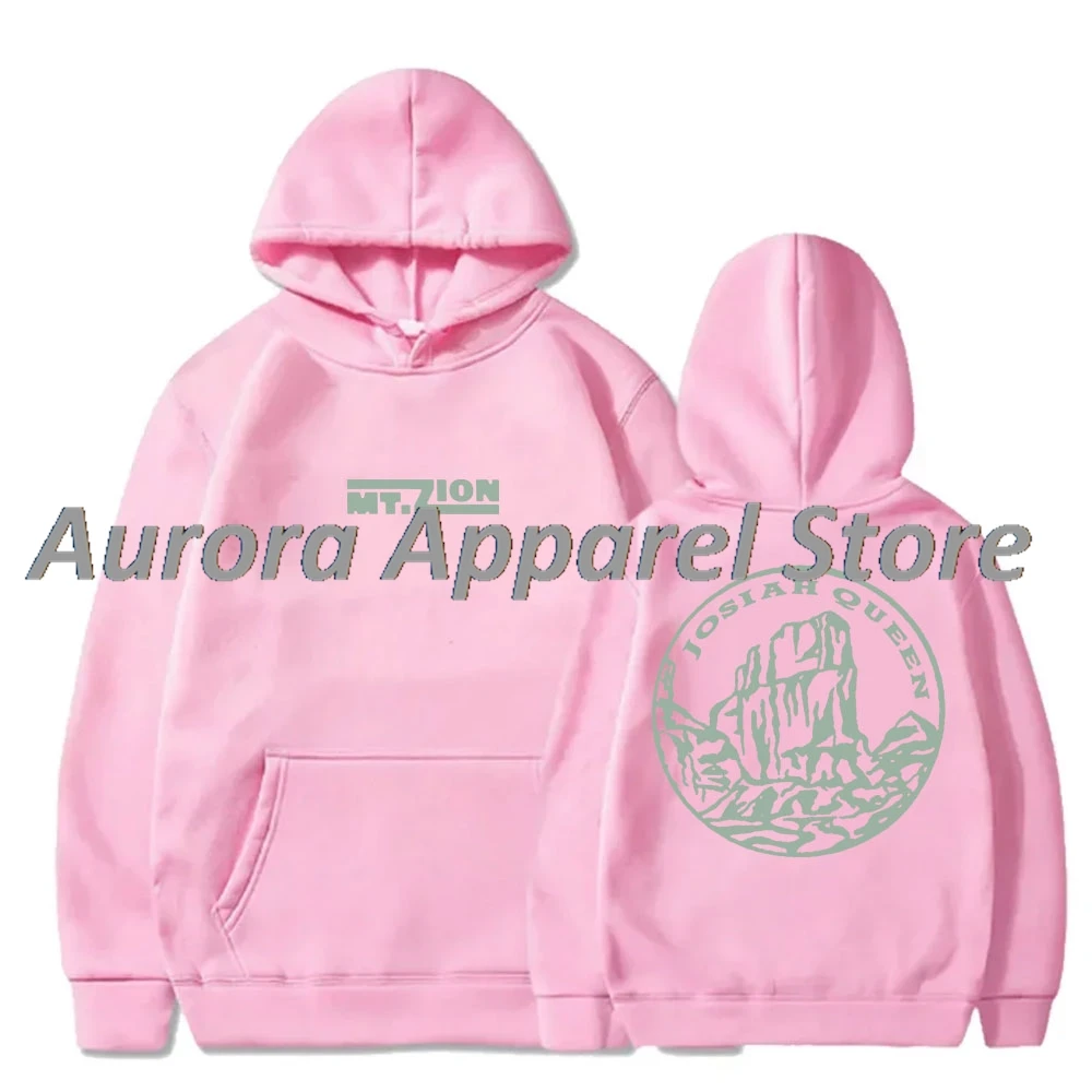 Josiah Queen Mt Zion هوديس 2025 Tour Merch كوسبلاي للنساء والرجال بلوزات عصرية بأكمام طويلة