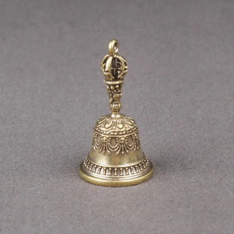 Christmas Bronze Bell Creative Gift Home Decoration Accessories Brass Handicraft Die-casting Drop Bell Key Car Button Wind Bell