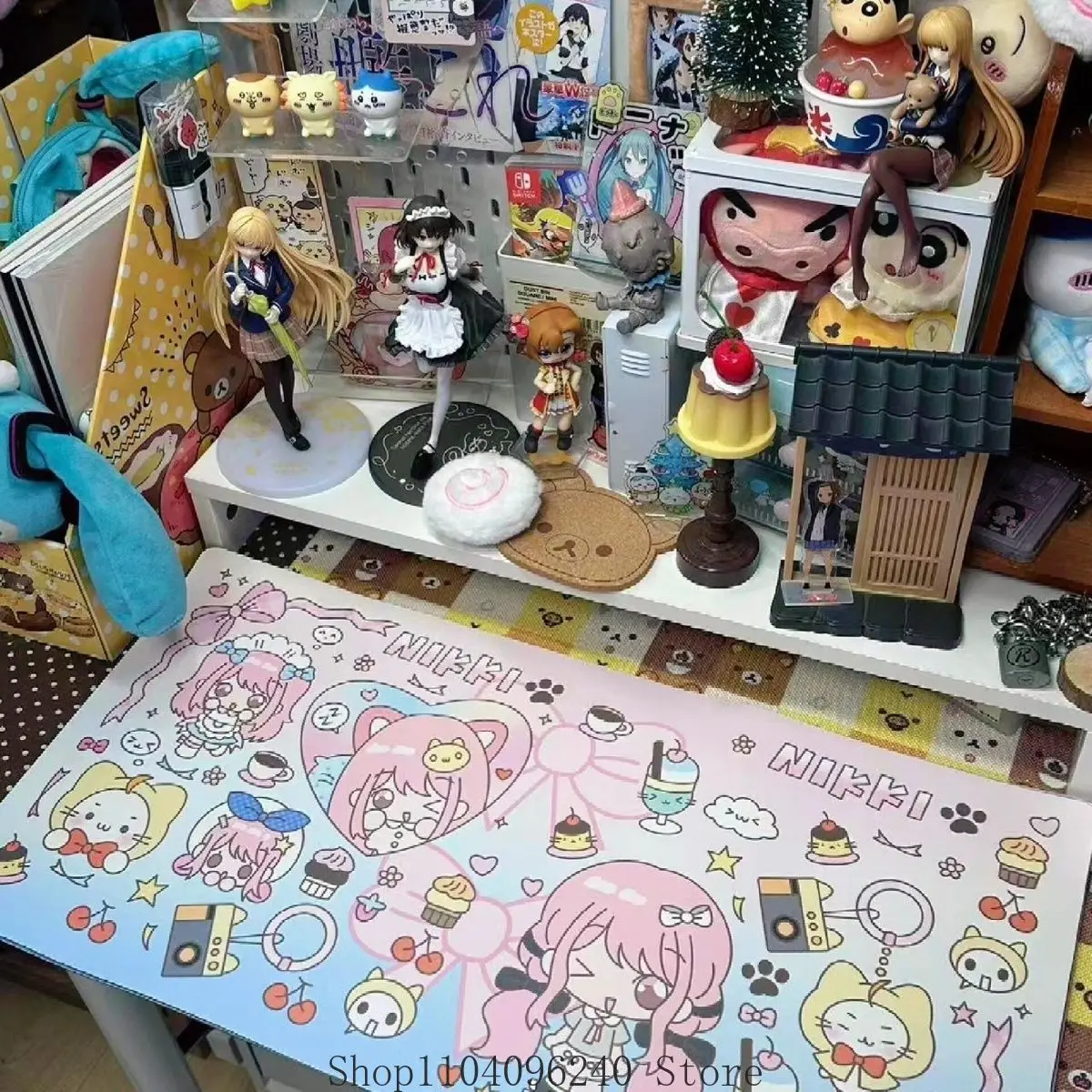 إنفينيتي نيكي أنيمي تأثيري طاولة جلدية حصيرة الجلود حصيرة عنبر المنزلية تحديد الموقع دفتر الكتابة التميمة طالب المشجعين هدية #2