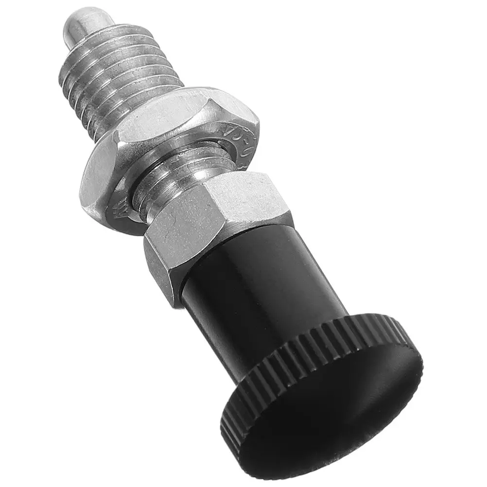 Spring Indexing Plunger Knob Stainless Steel Reset Type M10 Heavy Duty Industrial Machinery Tool Box Accessory Spring Loaded