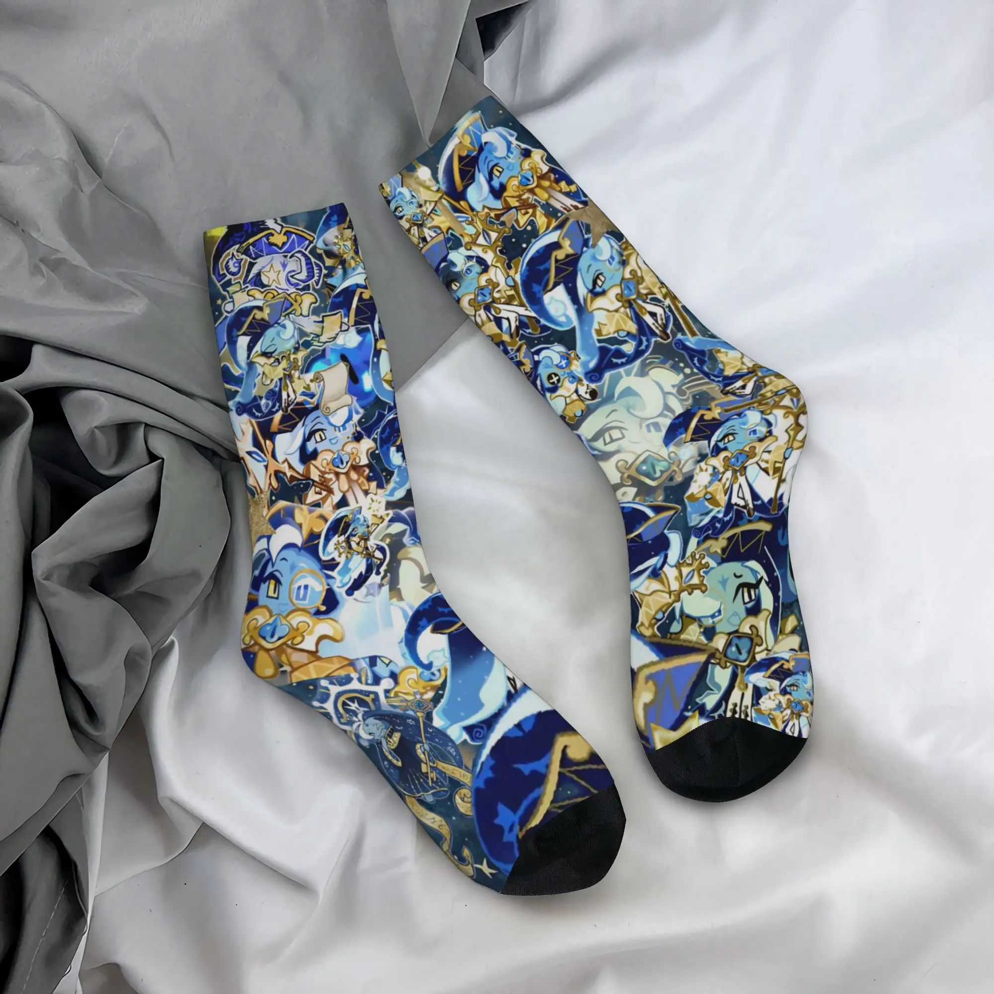 Shadow Milk Cookie Socks Merchandise For Men Women  Flexible Socks Warm Birthday Present