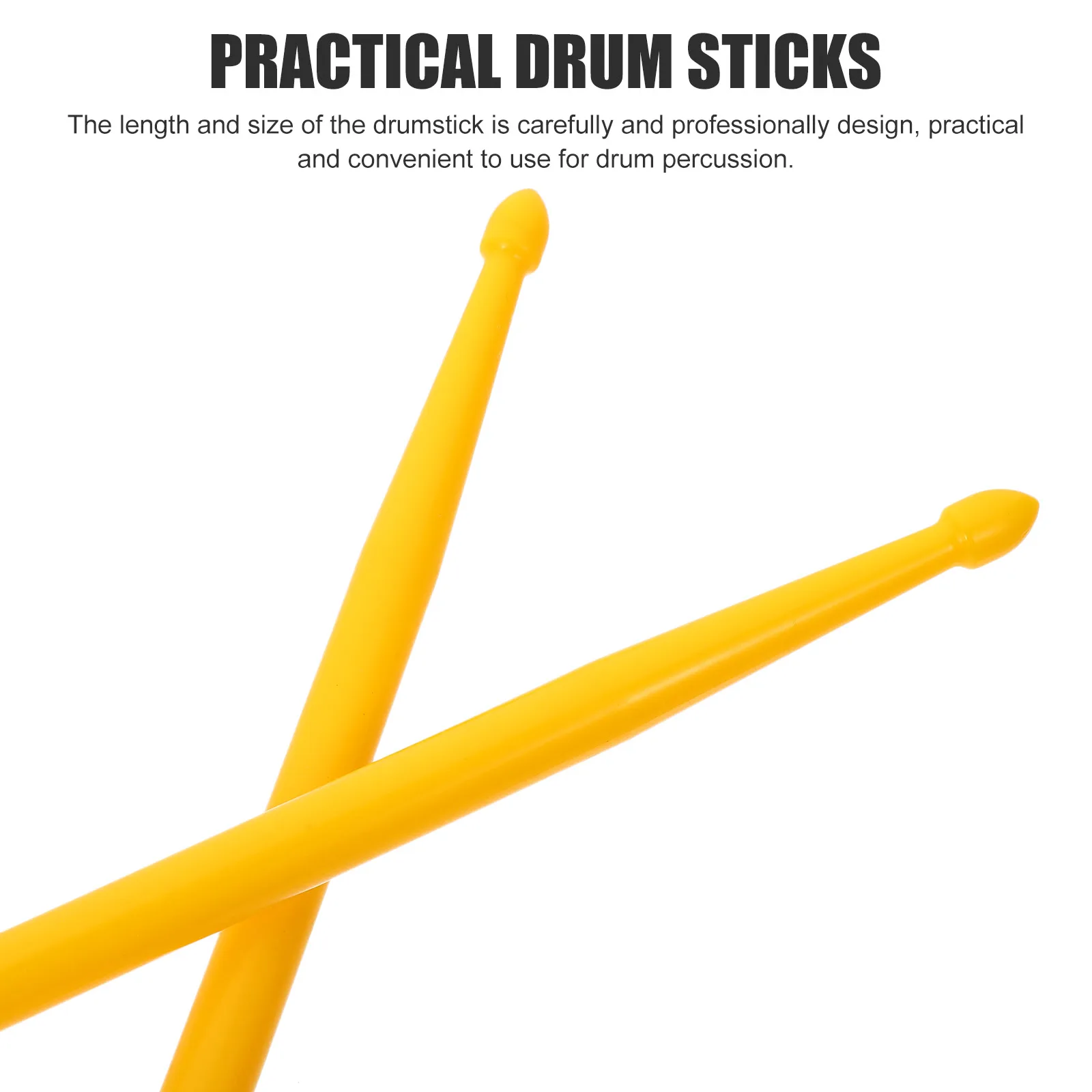 

Double-headed Drumsticks Junior for 5a End Sided Professional Universal