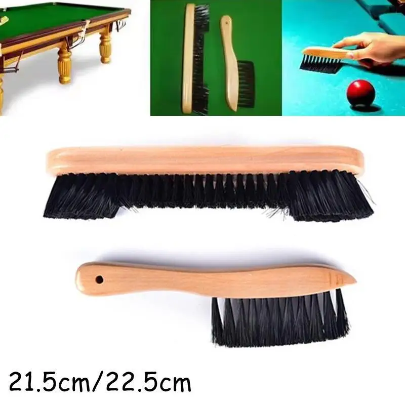 1PC Spazzola per binario per tavolo da biliardo Tavoli da biliardo in legno Strumento per la pulizia Accessori per spazzole Spazzole per la pulizia del biliardo e del biliardo