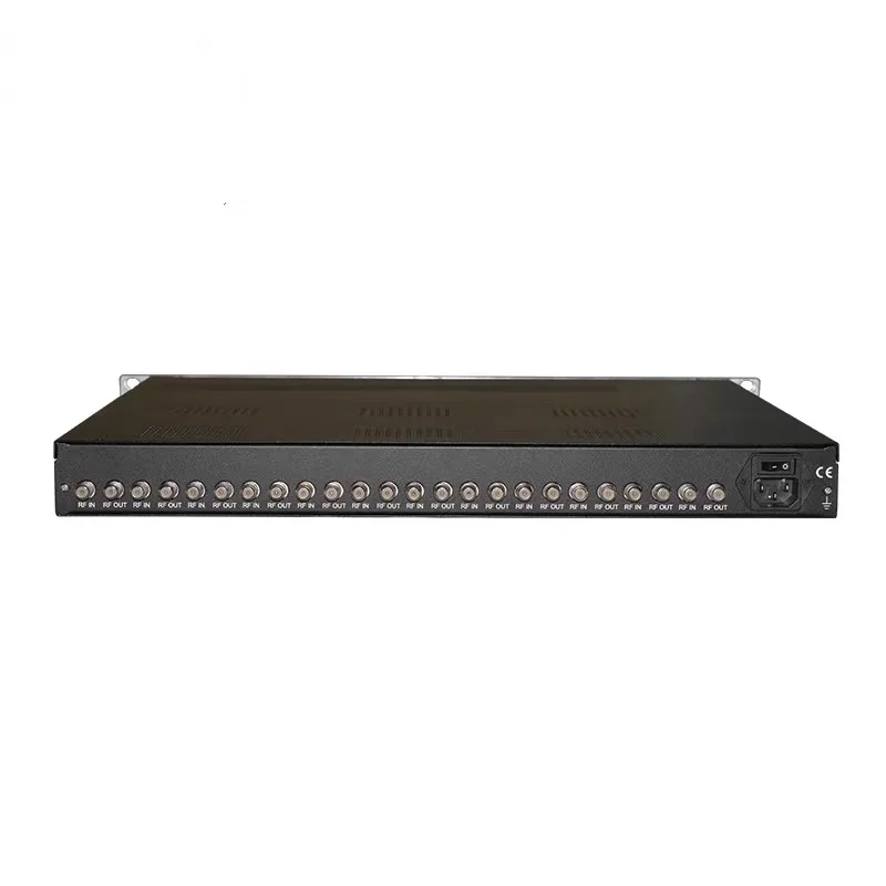 12 Transponder Transmodulator Dvb-s/s2 or Dvb c to Dvb t Converter Hotel Tv Modulator Coaxial Cable