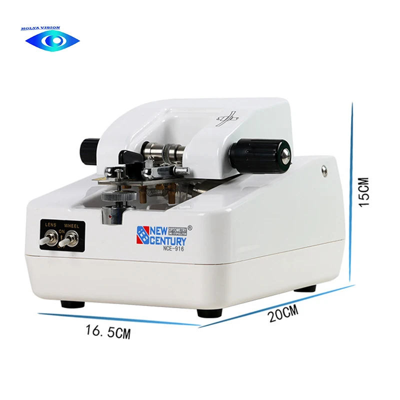 Optical Equipment Lens Groover Beveler Stainless Auto Lens Glasses Slotting Groover Beveler Grooving Machine