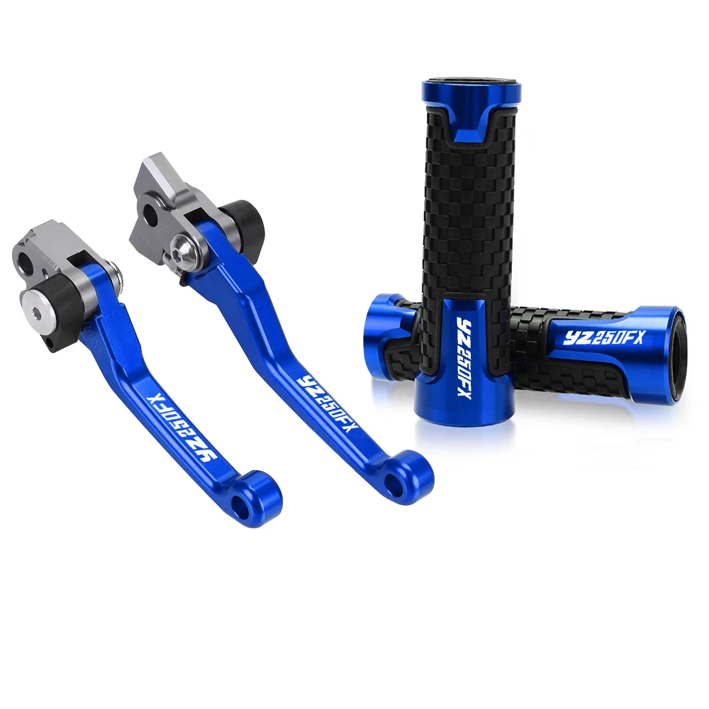 

For YAMAHA YZ250FX 2015-2025 2024 2023 2022 2021 2020 2019 2018 2017 Pivot Foldable Brake Clutch Levers Handlebar Handle Grip