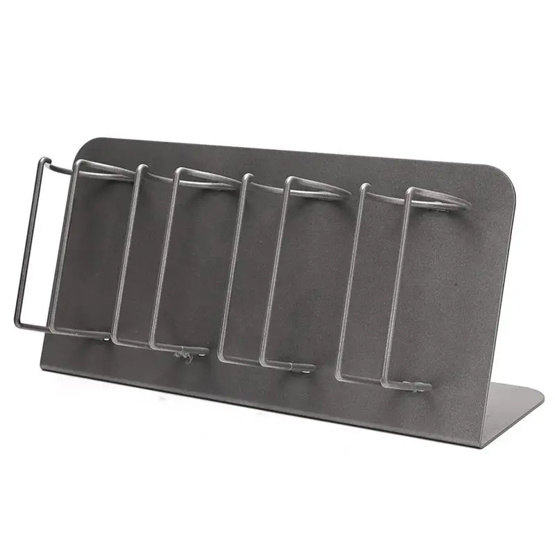 

Hair Clipper Stand Electric Hair Trimmer Cutter Stand Stainless Steel Hair Tool Organizer Anti-Slip Salon Tools Box For