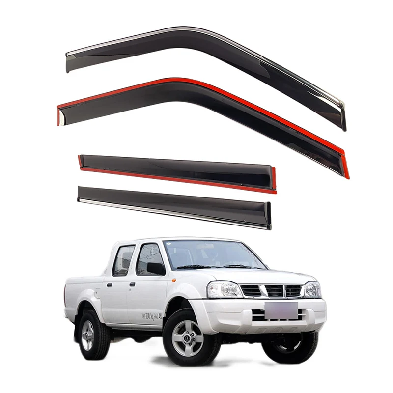 

Exterior Accessories Window Deflectors Factory Price Custom Made Window Visor For D22 PICKUP 2009-
