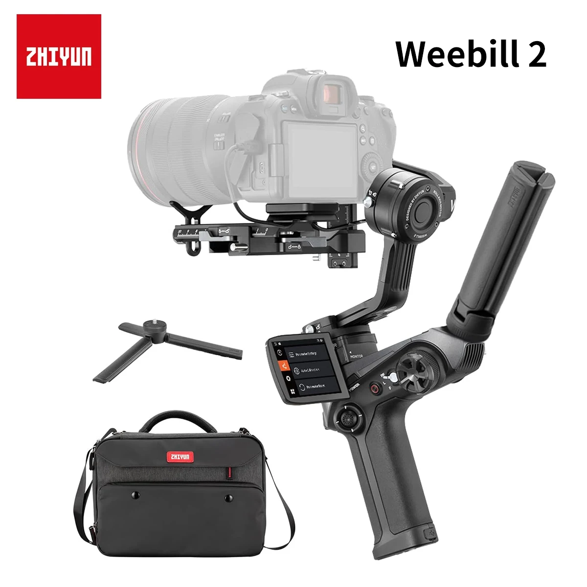 

ZHIYUN Weebill 2 Gimbal Stabilizer 3-Axis Handheld for DSLR Mirrorless Cameras for Sony Nikon Canon Panasonic Lumix BMPPC 6K