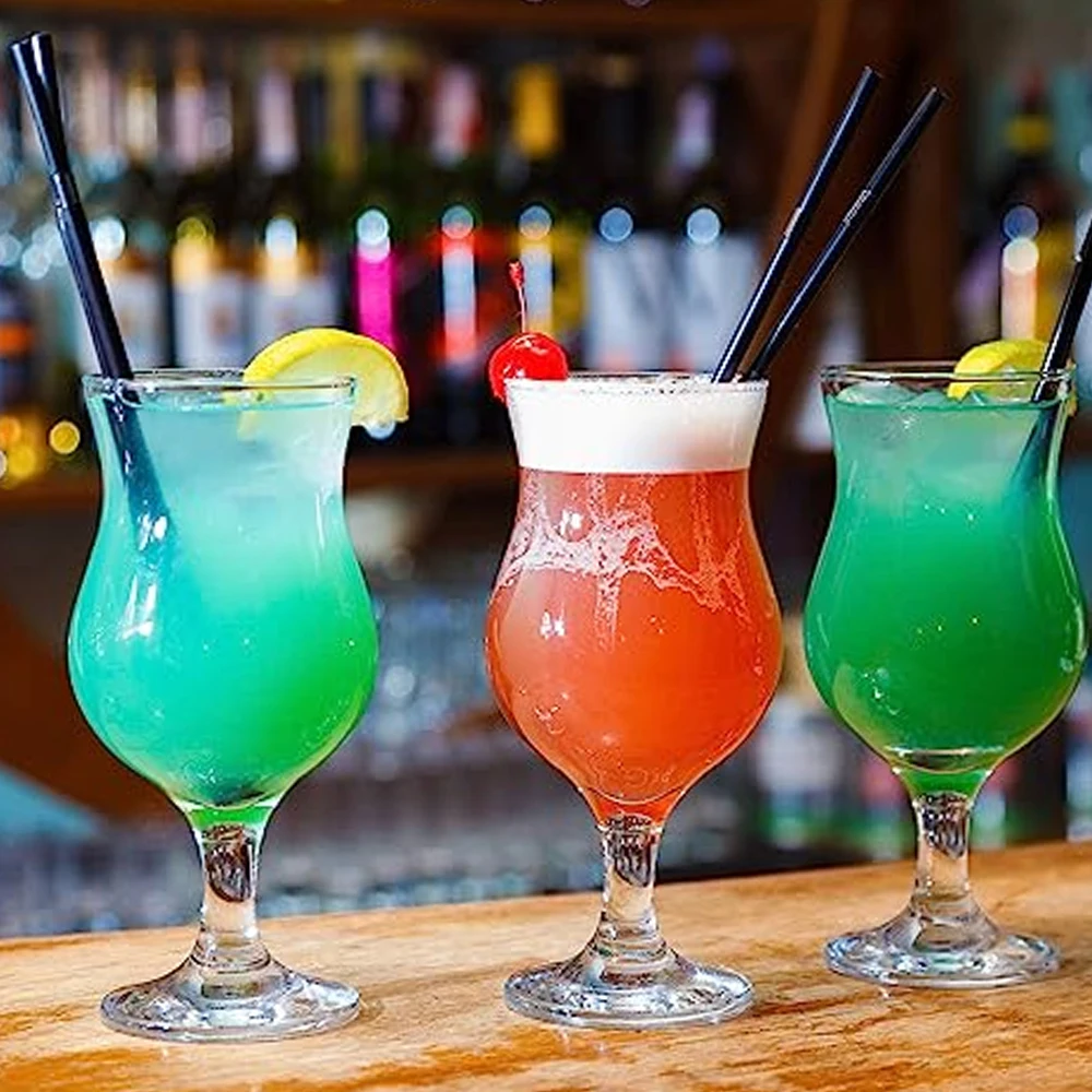 50-3000Pcs Black Bendable Drinking Straws Birthday Beverage Straws for Wedding Decor Mixed Colors Party Supplies Wholesale