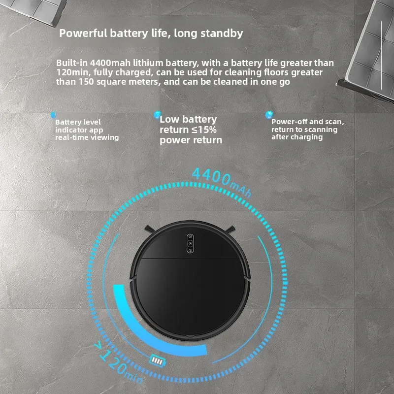 Sweeping Robot, Household Vacuum Cleaner, Sweeping, Towing And Suction Integrated Automatic Charging Planning APP Gift