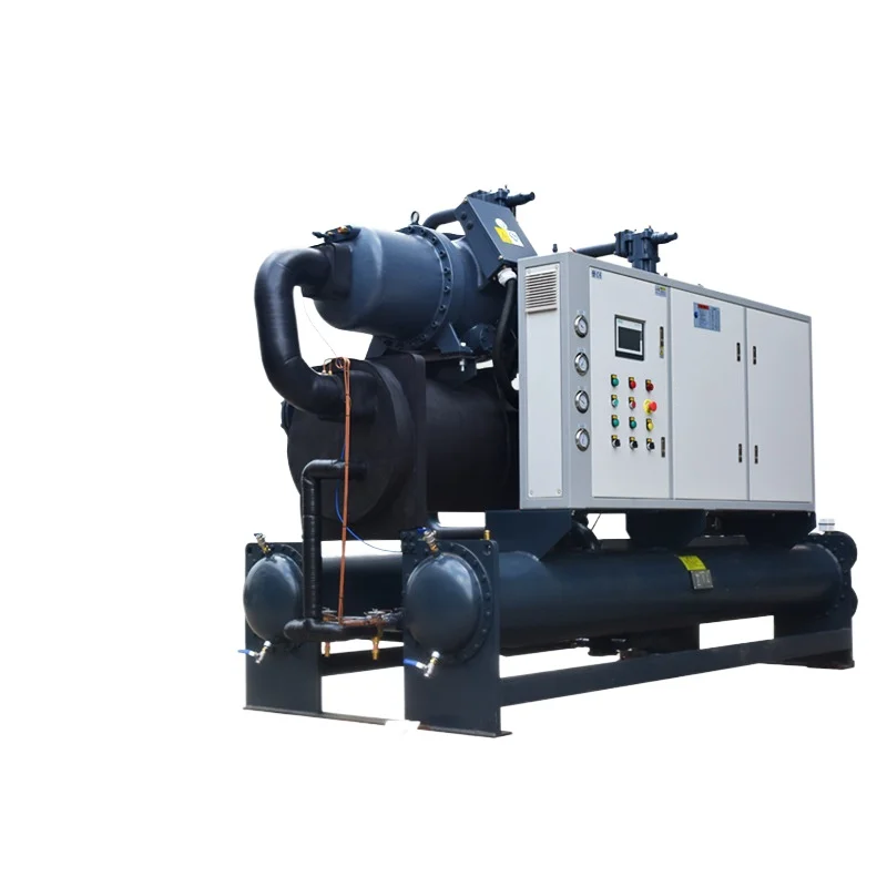 

Water-cooled screw chiller Circulation freezing Industrial air-cooled screw machine Low temperature