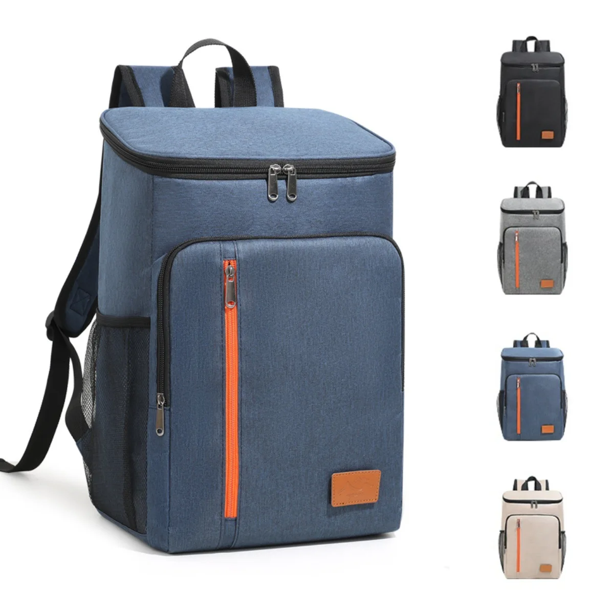 

Сумка для пикника на открытом воздухе, рюкзак, большая емкость, термоизоляционная сумка из алюминиевой фольги, сумка для льда, сумка для ланча для горного кемпинга