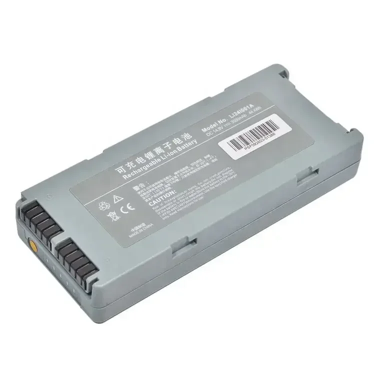 For Mindray Battery for  LI24I001A 022-000034-00 LI24I005A 115-062369-00 115-007858-00 Defibrillator D2 D3 14.8v 5200mAh