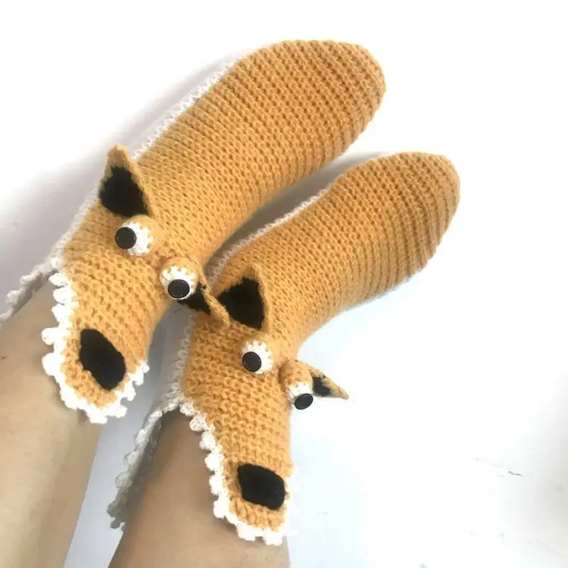 Novelty  Animal Squirrel Socks Funny Sock Floor Winter Warm Socks Comfortable Cute Animal Knit Socks For Women Men Birthday Gift