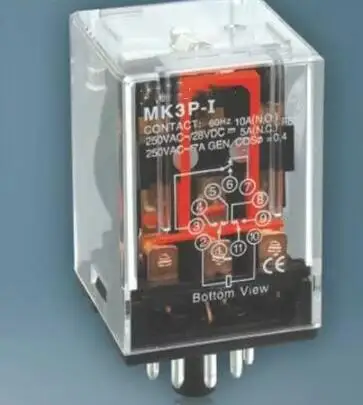 diy electronic kit lot Intermediate relay MK3P-I MK3P small electromagnetic relay 11PIN DC12V DC24V AC110V AC220V