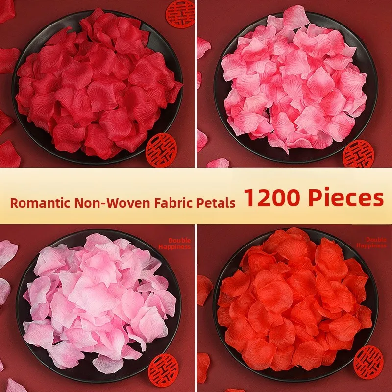 

Искусственные лепестки роз для декора: романтические украшения для предложений руки и сердца, свадеб, дней рождения, спален, конфетти из лепестков цветов