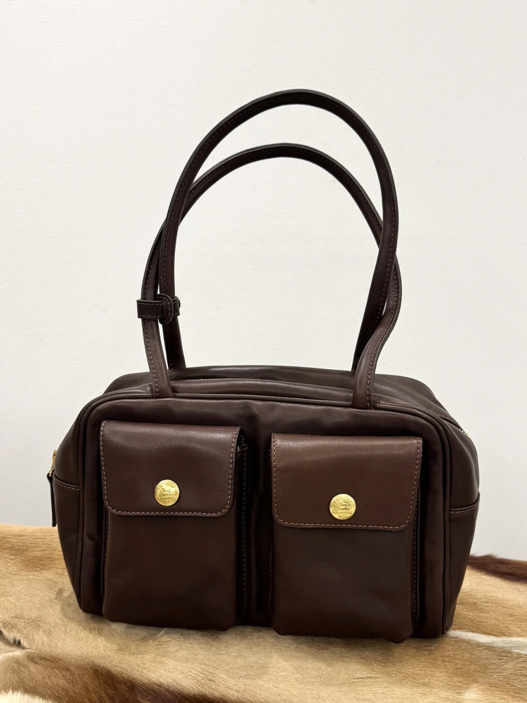 

vintage high quality vegetable tanned cowhide women's handbag outdoor casual luxury soft genuine leather ladies shoulder bag