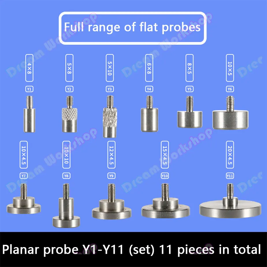 1Set M2.5 Dial Indicator Contact Point Dial gauge Stylus Micrometer Head Measuring Probes