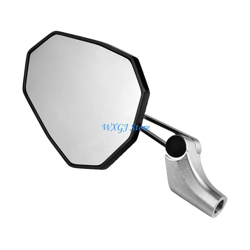

37JE High Visibility Motorcycle Side Mirror Easy Installation Vibration Reduction Ridings Handlebar Mirror