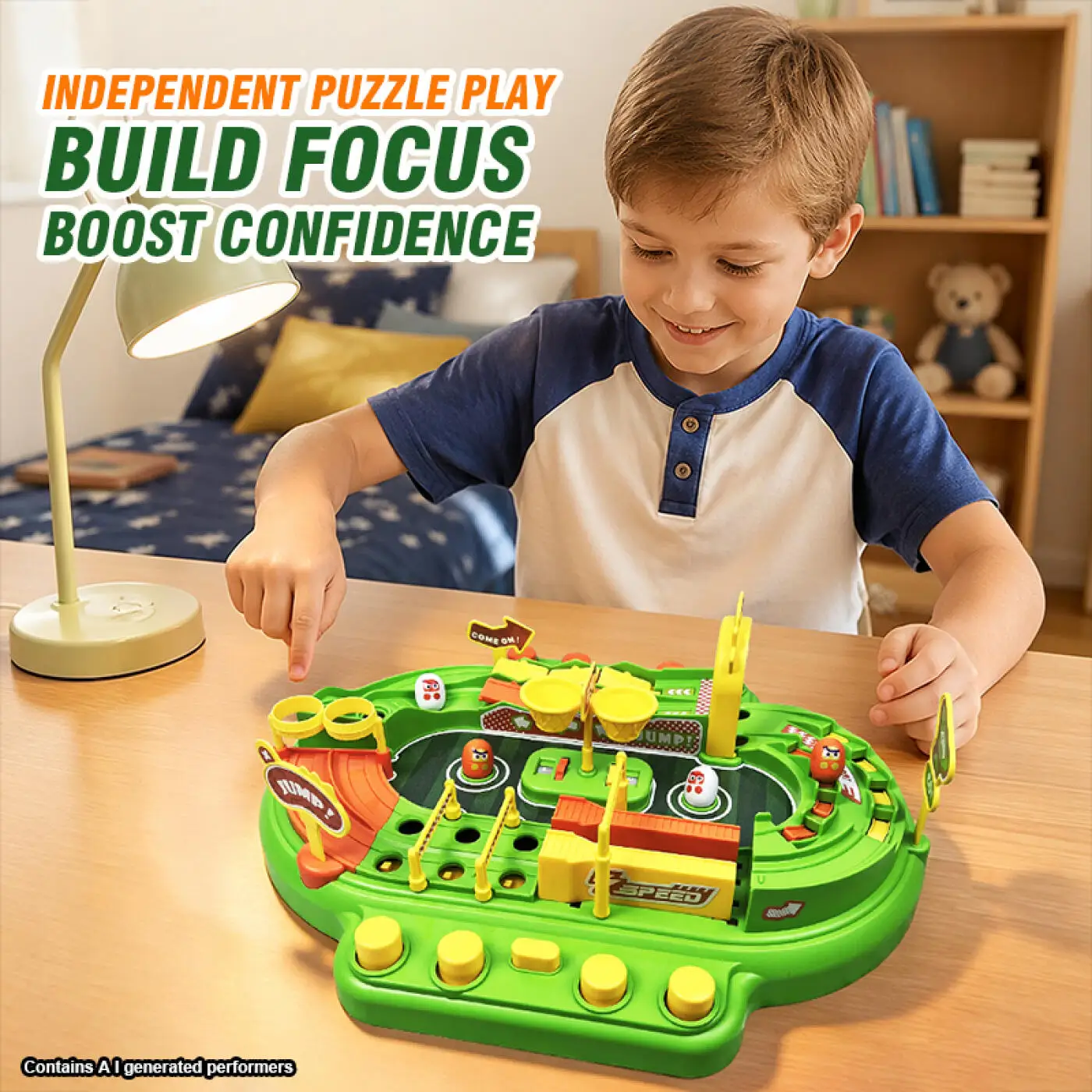 Tabletop Parent-Child Games Two-Player Competitive Sports Field Toys for Boys Girls Children's Challenge Competition Party Toy