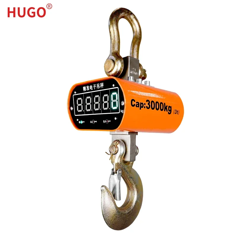 wholesale 5000kg hanging weight hook scale 500kg digital crane scale