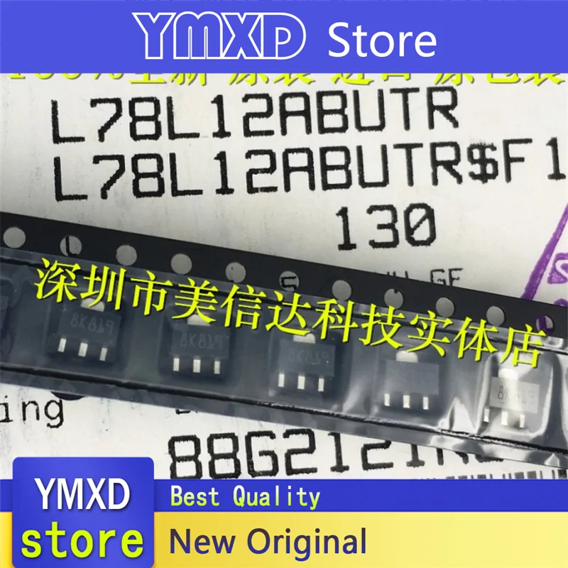 10pcs/lot New Original L78L12ABUTR SOT89-3 In Stock