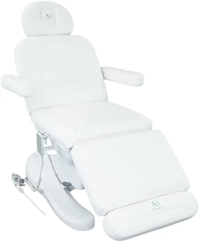 Beauty Esthetician Chair 4 Motor Electrical Spa Facial Bed - Esthetician for Brow Lash Esthetic and Tattoo Exams and Treatments