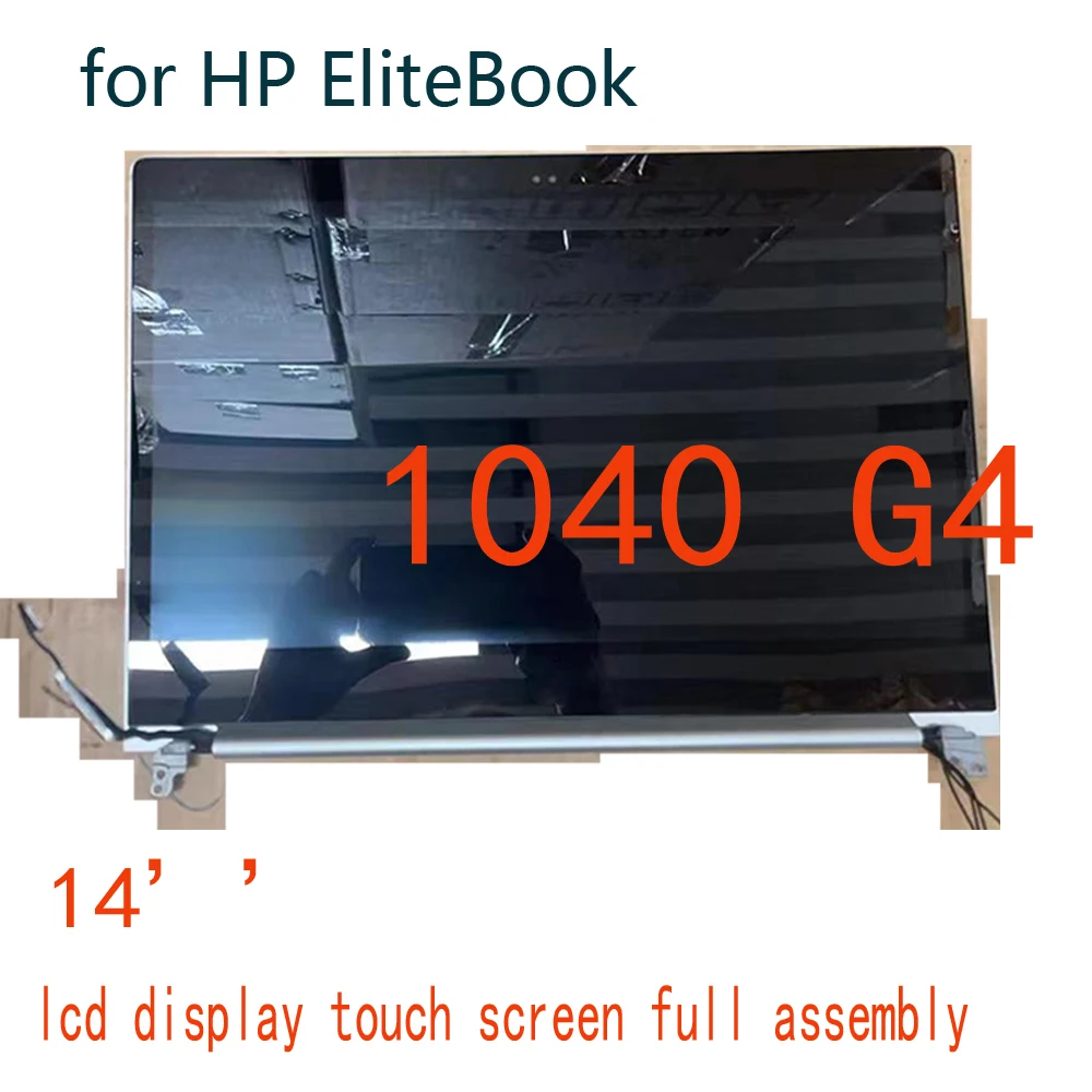 PCS TEST 14'' Inch for HP EliteBook 1040 G4 Laptop UHD LCD Display Touch Screen Full Assembly