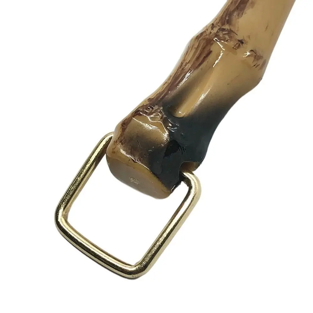 

Gift Box Handle Detachable Bamboo Purse Handles With Buckle 15.5CM Bamboo Bag Handles Handbag Band Handle Handbags