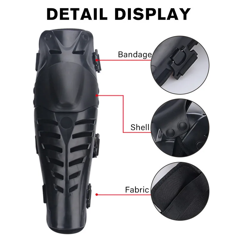 UCHOOSE Motorcycle Knee Pads Four Seasons Anti-fall Motocross Knee Motorcyclist KneePads Motorbike Riding Protection Gear