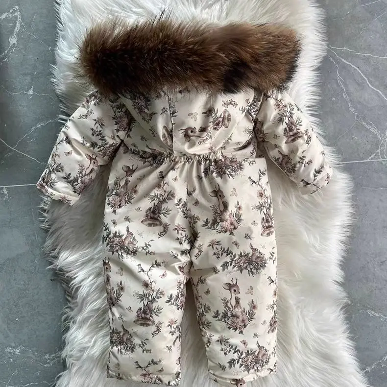 Herbst-Winter-Kinder-Baby-Mädchen-Baumwoll-Blumen-Overalls, einreihig, niedlich, schick, Baby-Overall, Kinder-Einteiler-Hose – Detail 8