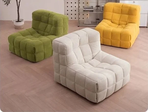Square Caterpillar Lazy Sofa Full Sponge Living Room Bedroom Balcony Casual
