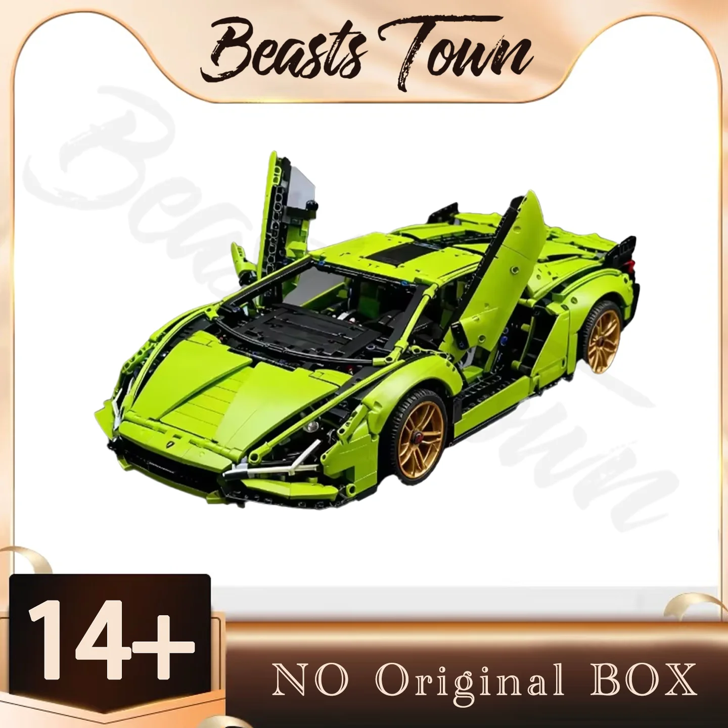 2025 جديد التقنية لامبو سيان FKP 37 SuperCar بنة تجميع لغز نموذج الطوب 42115 3696 قطعة لهدايا عيد ميلاد الاطفال