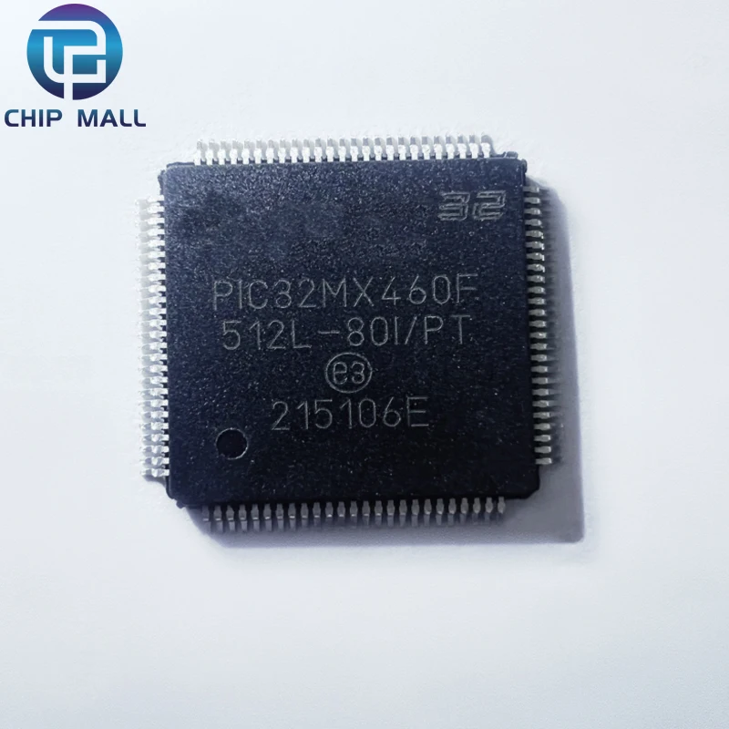 PIC32MX460F512L-80I/PT Microcontroller Microcontrol Package QFP New Stock