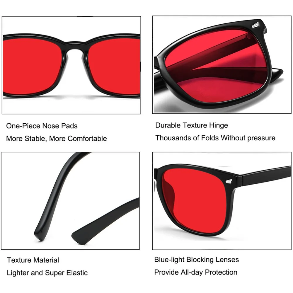 Blue Light Glasses For Blue Li - مراجعة Gaming Glasses Blue وسعره