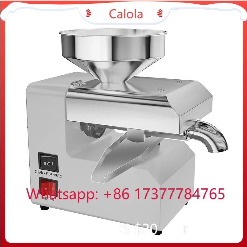 Home Oil Press for Peanut Walnut Sesame Seeds