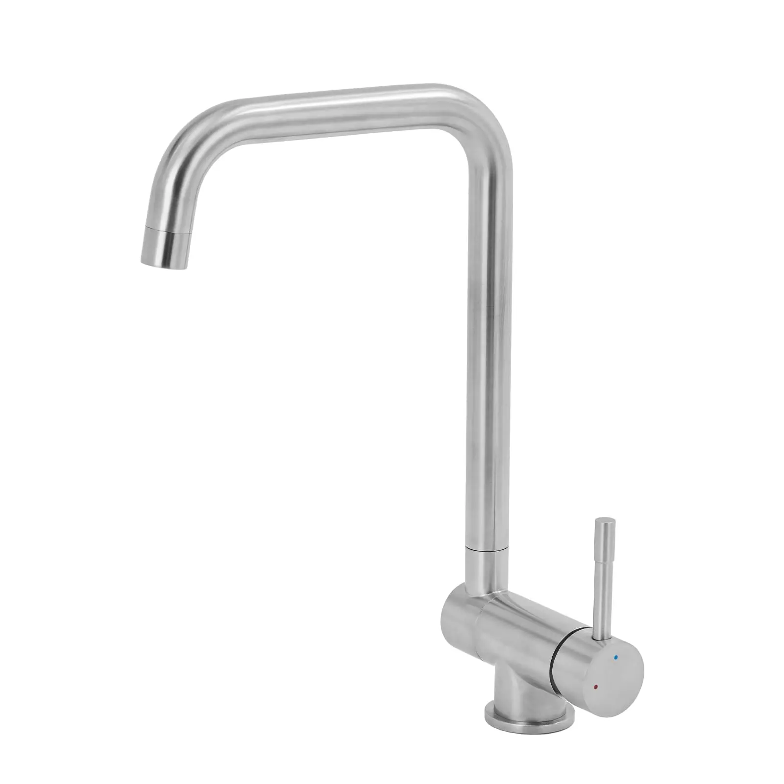 360° klappbare Küchenarmatur aus Edelstahl SUS304 – Kompakt und modern – Fingerabdruckresistent – ​​Einfache Installation – Ideal für kleine Küchen, Fensterbänke und Wohnmobile