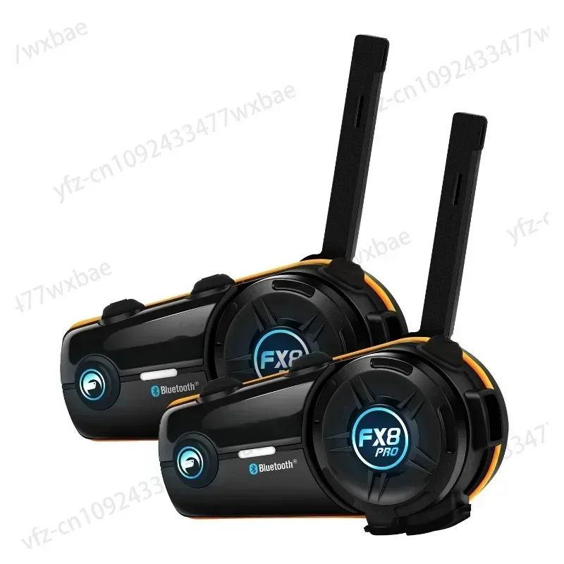 

FX8 proMotorcycle helmet Bluetooth headset full helmet built-in FM wireless One Rider intercom waterproof